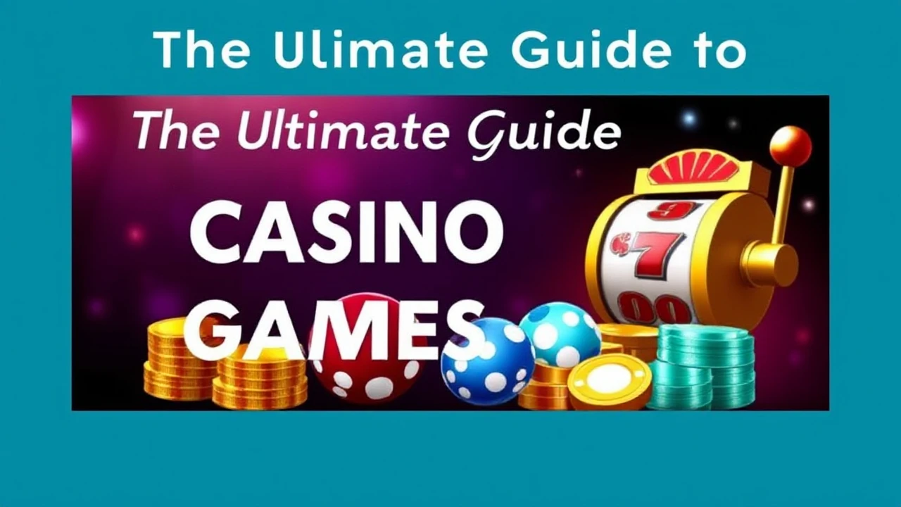 The Ultimate Guide to Casino Slot Games Online